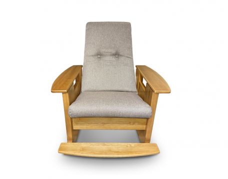 Šūpuļkrēsls Artis,  izgatavots no melnalkšņa, vintage