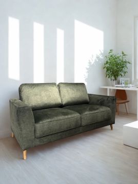 Izvelkama sofa Wilma 2 zaļa