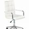 Krēsls Q-022 balta ekoāda