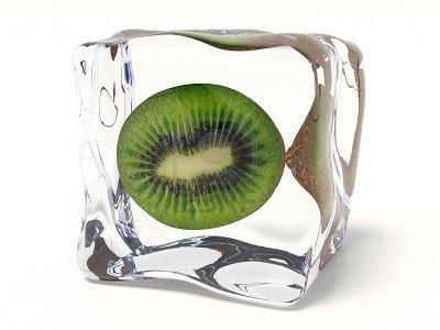 Glezna Kiwi Ice Cube 50x50