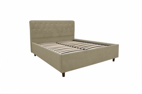 Gulta Riviera new bēša ar veļas kasti