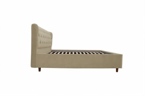 Gulta Riviera new bēša ar veļas kasti