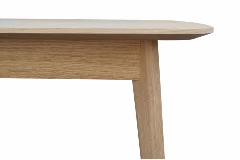 Ēdamgalds FJORD ar 2 papildplatēm no ozoma masīva un ozola finerējuma