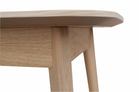 Ēdamgalds FJORD ar 2 papildplatēm no ozoma masīva un ozola finerējuma