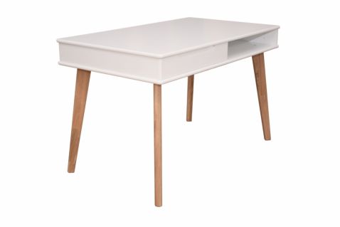Rakstāmgalds Vivo new, MDF, masīvs ozols, ražots Latvijā, bērnu mēbeles