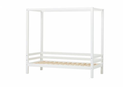 BALDAHĪNA GULTA BASIC A7-3  70x160 balta