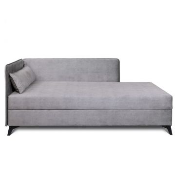 Tahta-gulta Rinn pelēka, ar veļas kasti