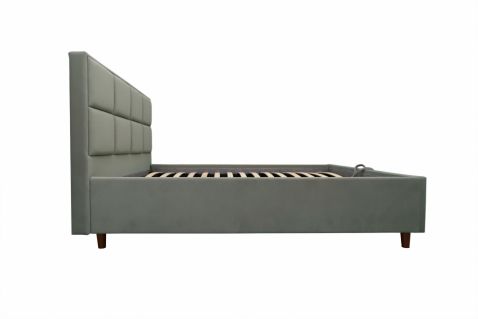 Gulta Adelia  pelēka ar veļas kasti 