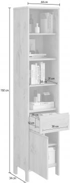 Plaukts  370 Liva šaurais  eļļots