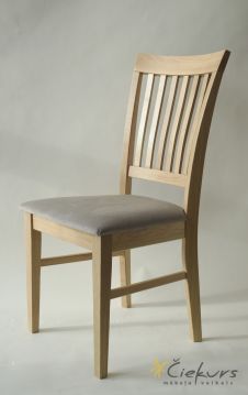Krēsls Nautic ar polsterētu sēdīti, ozols