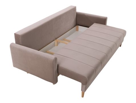 Izvelkama sofa Latina ar veļas kasti