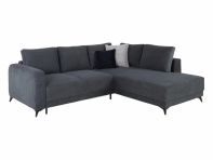 Stūra dīvāns Martinez tumši pelēks