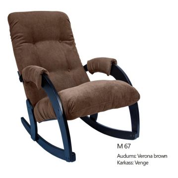 Šūpuļkrēsls 67 Venge/ Verona brown