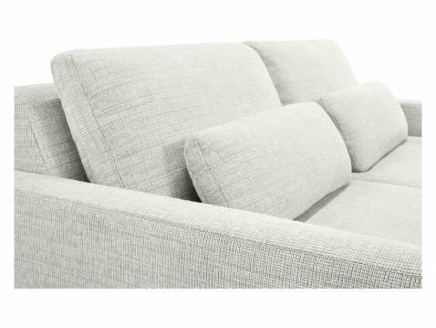 Izvelkama sofa Luna gaiši pelēka