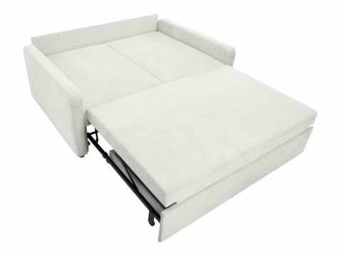 Izvelkama sofa Luna gaiši pelēka