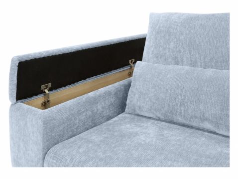Izvelkama sofa Stretto pelēka