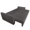 Izvelkama sofa Bolonia tumši pelēka