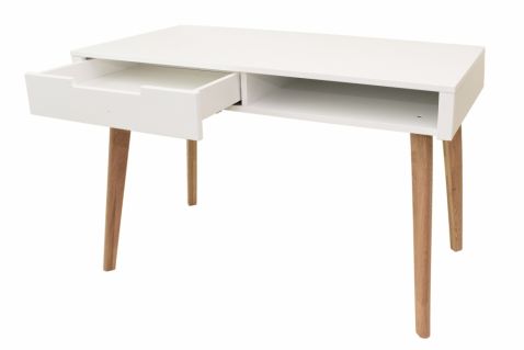 Rakstāmgalds Scandic izgatavots no MDF un ozola. 120x60х72 cm