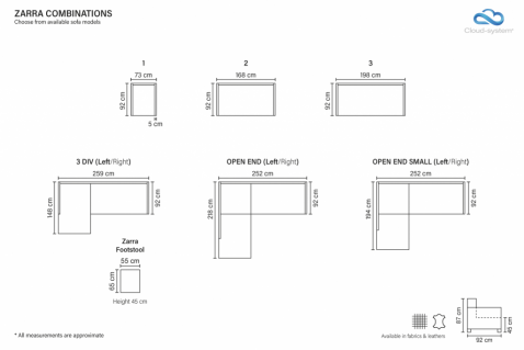 Jūs neatstās vienaldzīgu sofa Zarra no mīksto mēbeļu ražotāja Bellus.