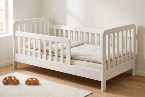 Bērnu gulta Terra 80x160 balta