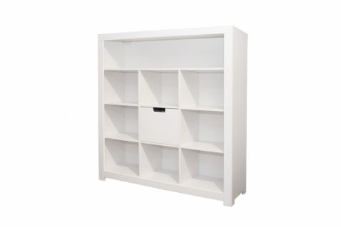 Lielā kaste Style priekš Style plaukta uzgatavota no MDF balti krāsota
