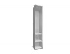 Scandic grey sienas plaukts