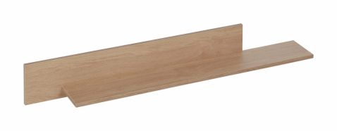 LEVITA sienas plaukts,  ozola lamināts ražots Latvijā
