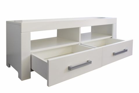 TV galds Style.MDF, krāsots balts. Ražots Latvijā.