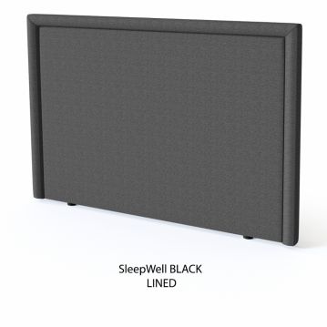 Мягкое изголовье LINED BLACK серия от sleepwell эстонский производитель