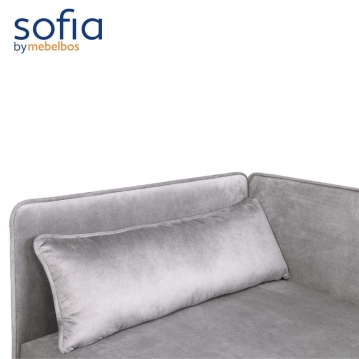 Tahta-gulta Rinn pelēka, ar veļas kasti