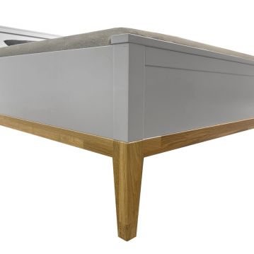 Gulta Scandic Junior 140x200 grey