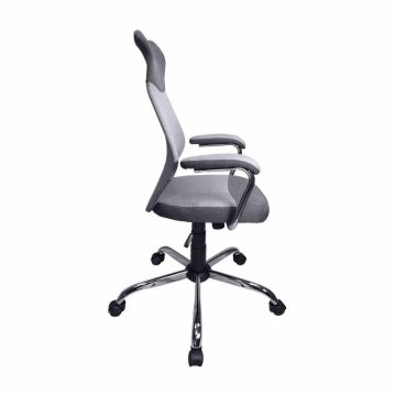 Biroja krēsls Q 319 pelēks/tumši pelēks