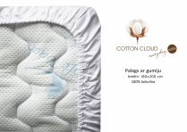 Palags ar gumiju 180x200x20 cm