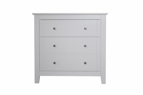 Kumode ROMEO II baltā krāsā, mdf, ražots Latvijā, mēbeles