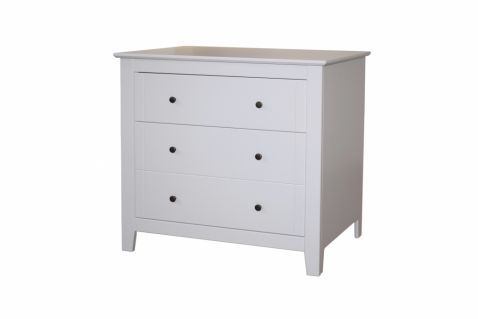 Kumode ROMEO II baltā krāsā, mdf, ražots Latvijā, mēbeles