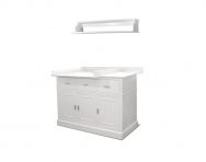 Komplekts Isolde - kumode, pārtinamais panelis, sienas plaukts