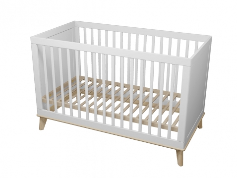 Zīdaiņu gulta Vivo 70x140, ražots Latvijā, mēbeles