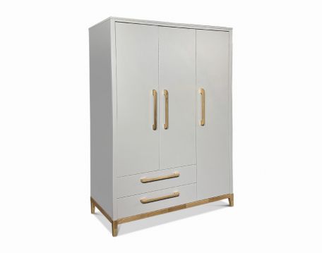 3 durvju skapis Scandic Gray