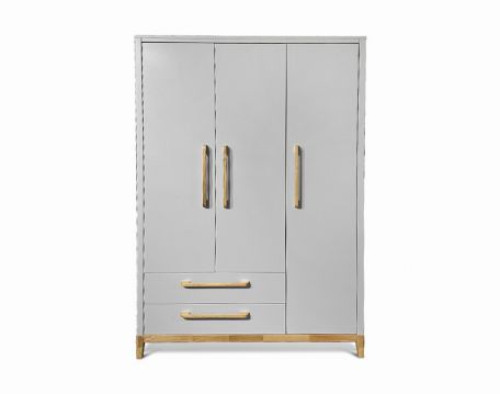 3 durvju skapis Scandic Gray