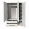 3 durvju skapis Scandic Gray