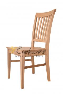 Krēsls NAUTIC  Ozols lakots (0-020) izmērs 45x45x94 cm, ražots Latvijā