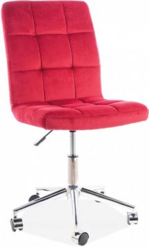 KRĒSLS Q-020 VELVET BORDO