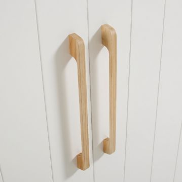 Skapis 3 durvju TALSI MDF, ozols, ozola lamināts ražots Latvijā