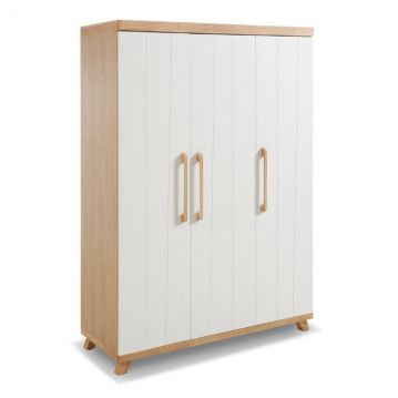 Skapis 3 durvju TALSI MDF, ozols, ozola lamināts ražots Latvijā