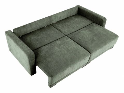 Izvelkama sofa Trix zaļa