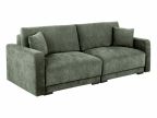 Izvelkama sofa Trix zaļa