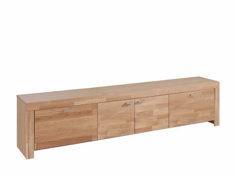 Sintra TV skapis 2KL+ 3D no ozola masīkoka un lamināta. Ražots Latvijā