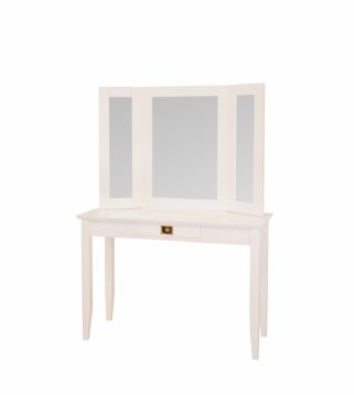 Galdiņš ar spoguli Piano, izgatavots no MDF, ražots Latvijā