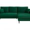 Stūra dīvāns Rimi zaļš