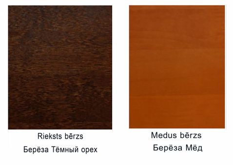 Gulta Aivar bērza masīvkoks, pieejami dažādi toņi, ražots Latvijā